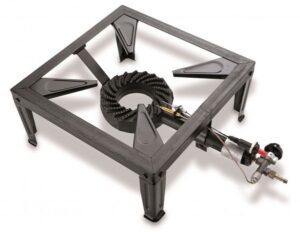 KEMPER – Malmist gaasipliit 4 jalaga 7.5 kW – termoklapiga 104986V