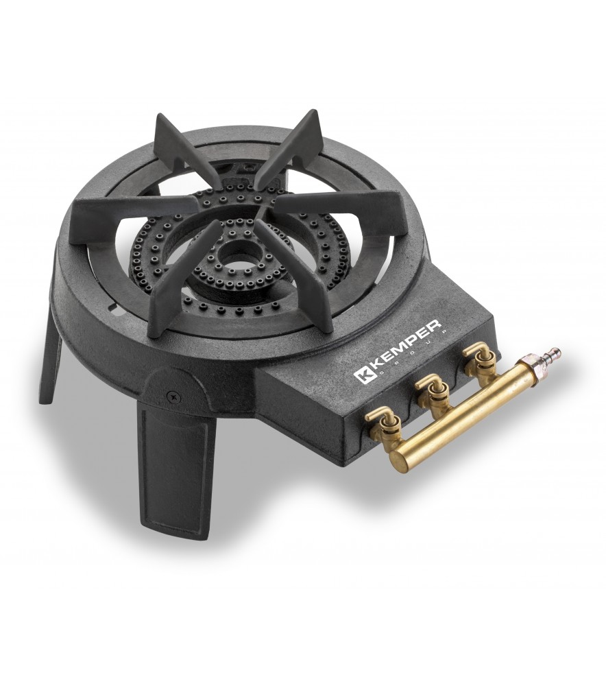 KEMPER - Malmist gaasipliit 3 ringiga ja nelja jalaga104988N