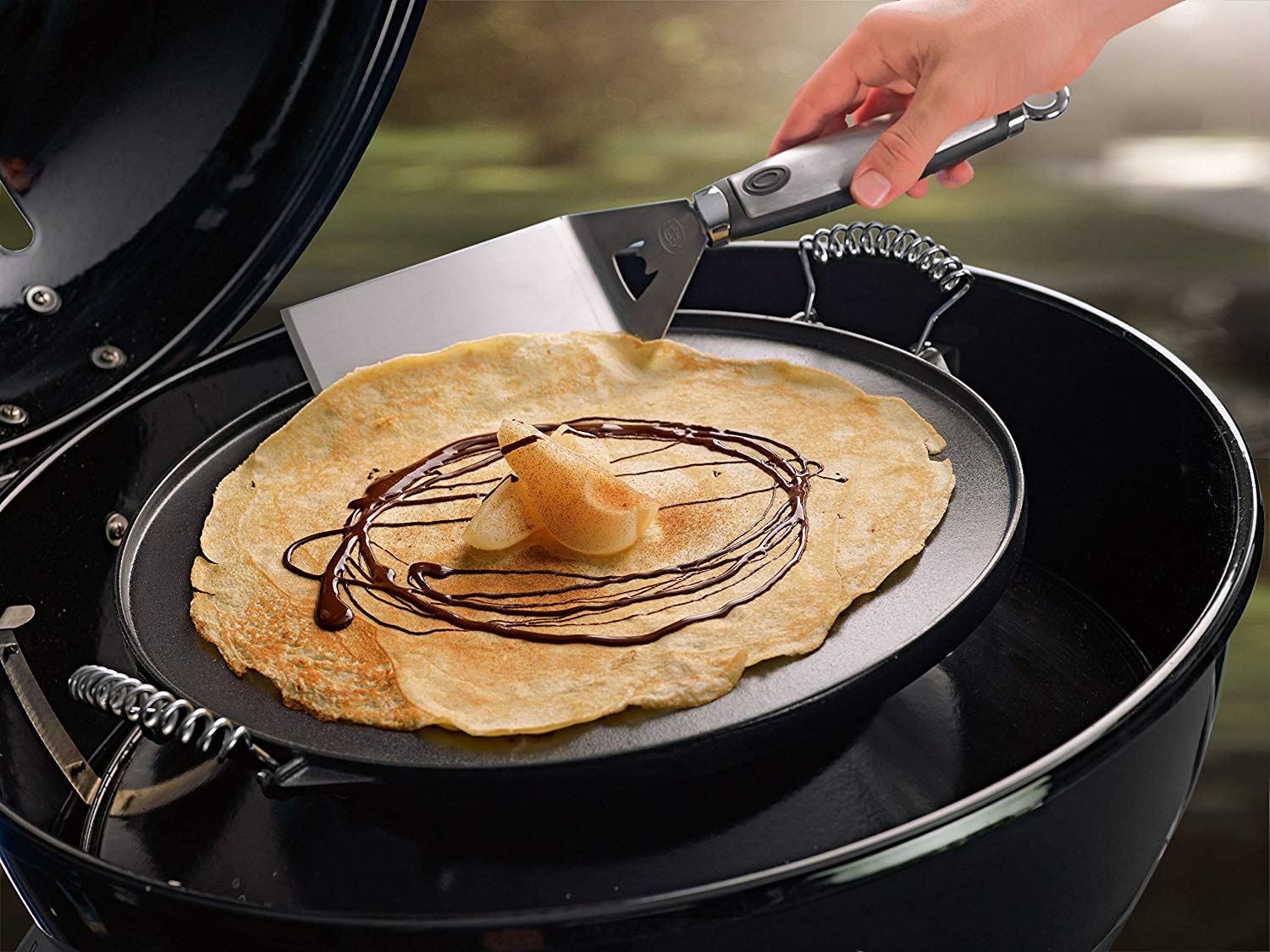 OUTDOORCHEF MALMIST KAHEPOOLNE GRILLPLAAT 480/570 Ø39 art. 1821157 - Image 3