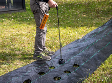 KEMPER Põleti Peenrakile augustamiseks taimedele + gaas 575 art. 1047FT